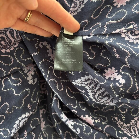 NWOT! Isabel Marant Etoile Paisley Handkerchief Mini Skirt - 36/S - Picture 5 of 9